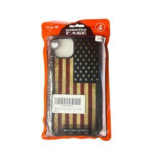 New iPhone 15 Plus America Flag USA Hard Phone Case Cover